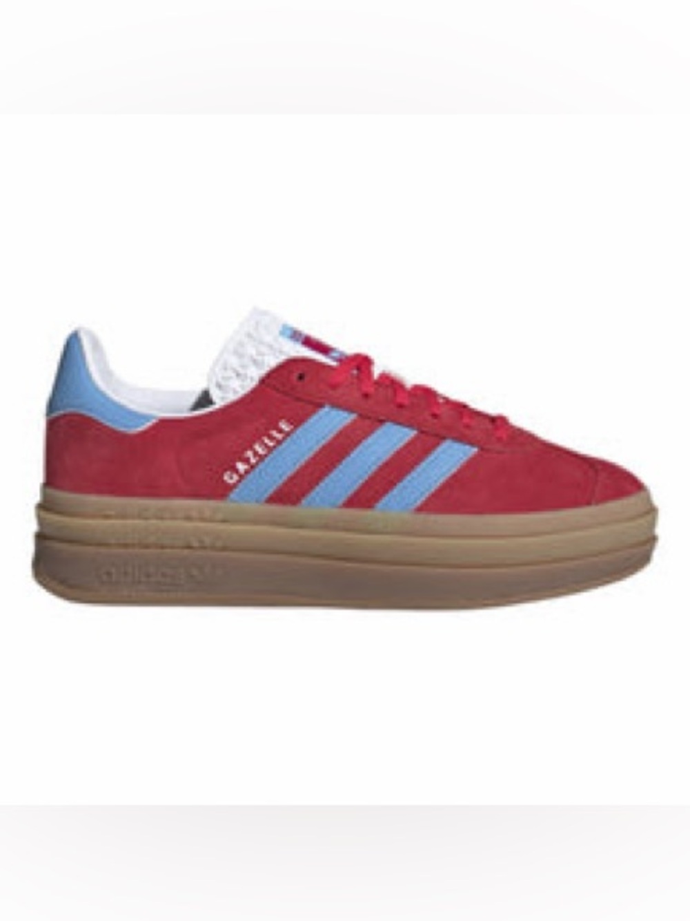 Adidas Women's Gazelle Bold Red/Blue/Gum